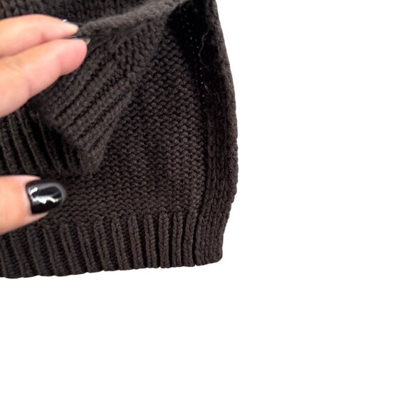 Cheap Monday Zapphira Sweater Dress Cowl Neck Size Small Black - Picture 4 of 8